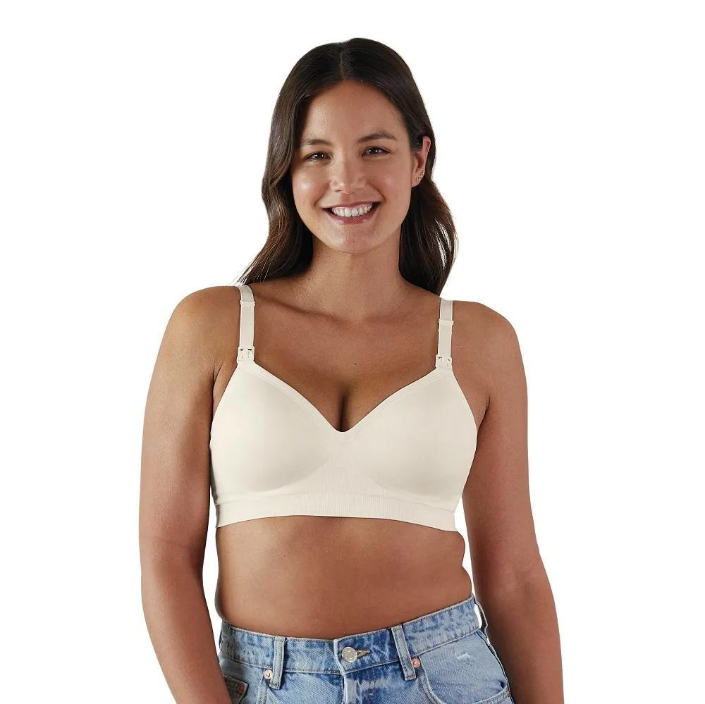 Bravado Plunge Nursing Bra (Antique White)