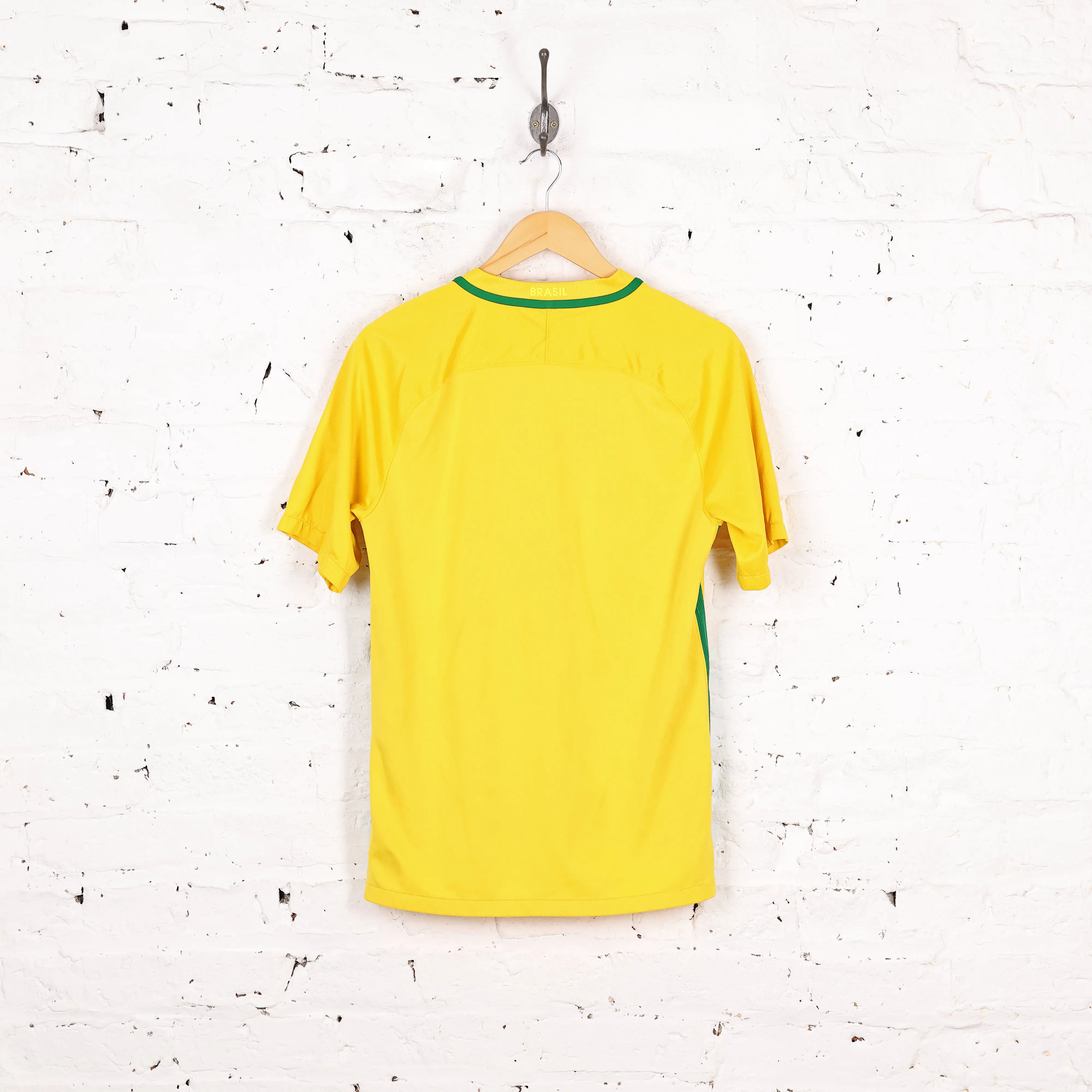 Brazil 2016 Home Nike Football Shirt - Yellow - M