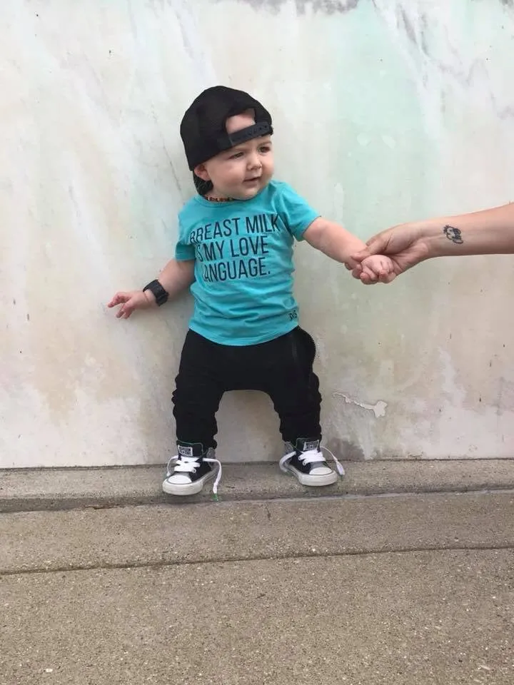 Breast Milk Is My Love Language Kid's Tee