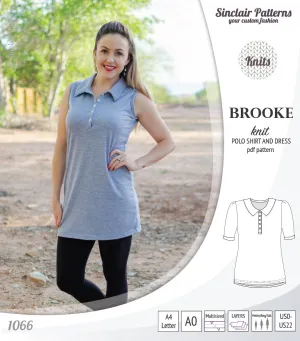 Brooke knit polo shirt and dress for women (PDF)