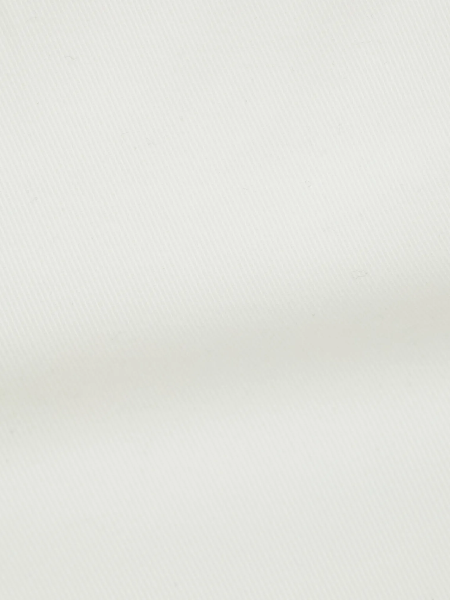 Brunello Cucinelli White Cotton Twill 5-Pocket Chino