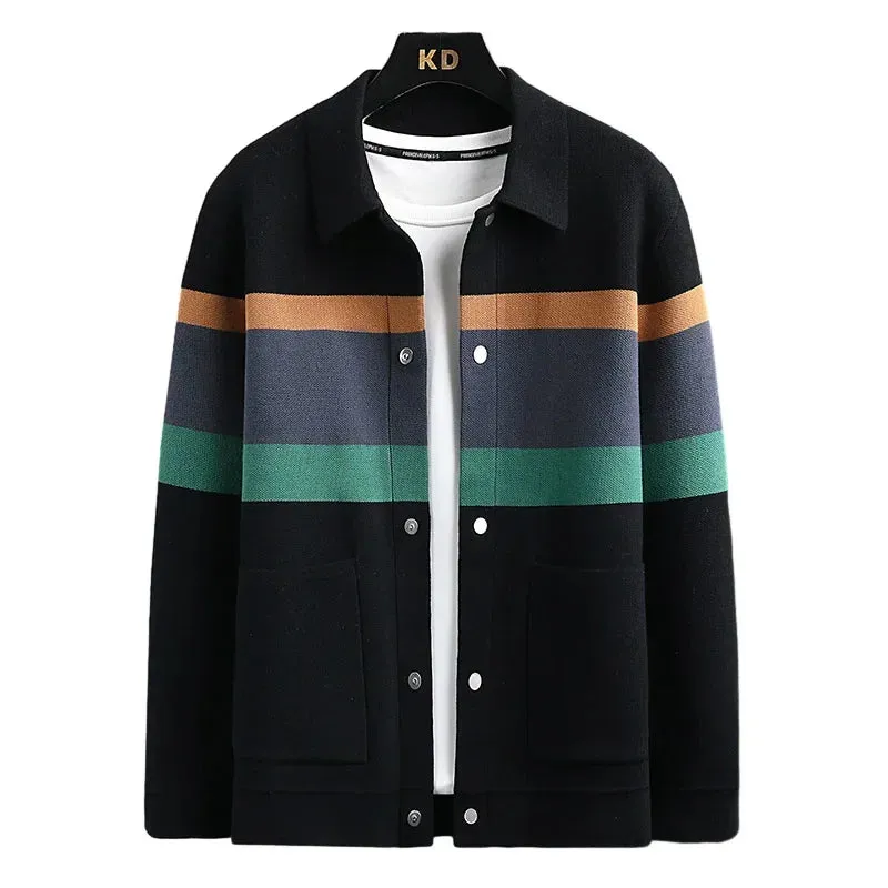Bruno Heritage Striped Cardigan