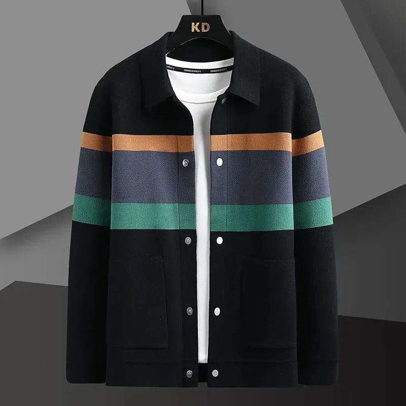 Bruno Heritage Striped Cardigan