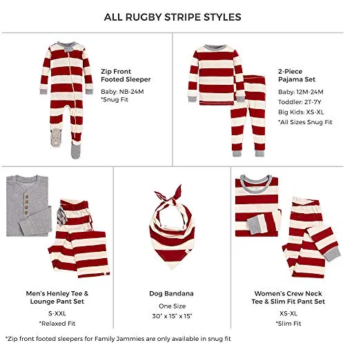 Burt's Bees Baby Baby Family Jammies Matching Holiday Organic Cotton Pajamas