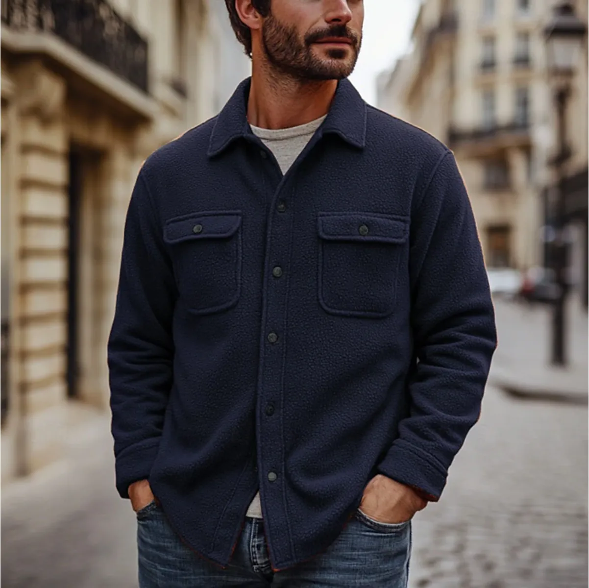 Casual Shirt for Fall and Winter - Nick