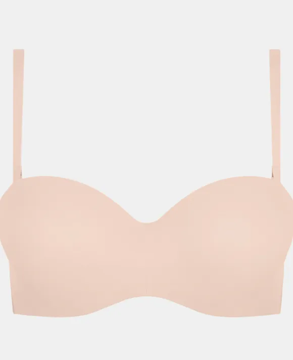 Chantelle- NORAH COMFORT SMOOTH STRAPLESS BRA- Rose- C13F50