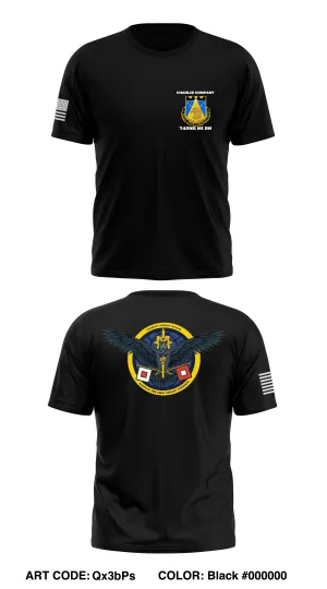 Charlie Company, 742nd MI Store 1 Core Men's SS Performance Tee - Qx3bPs