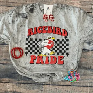 Checkered Ricebirds Pride Tee