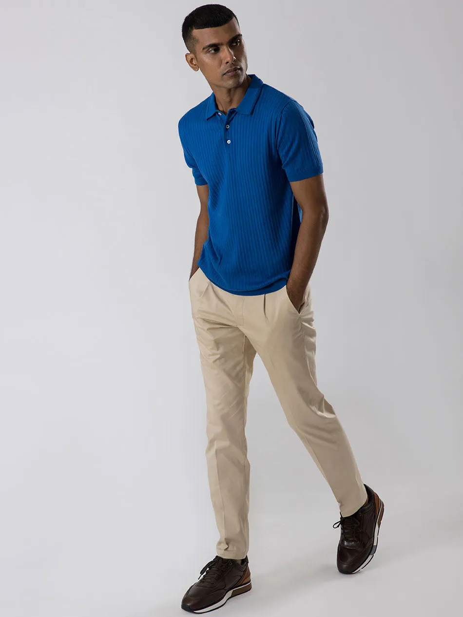 CLASSIC BLUE STRIPED POLO