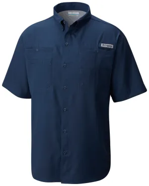 Columbia PFG Tamiami II Short Sleeve Mens Shirt Dark Mountain