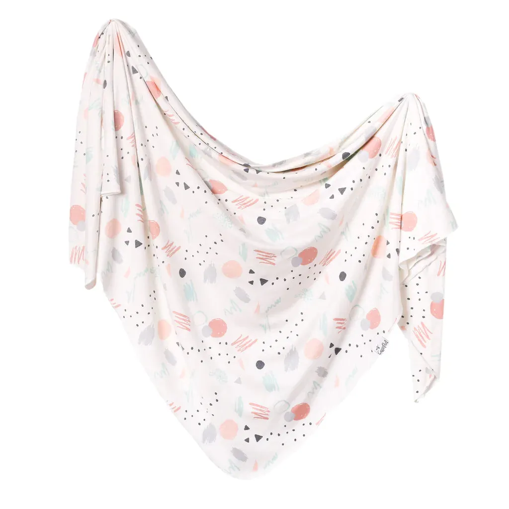Copper Pearl - Swaddle Blanket - Bayside