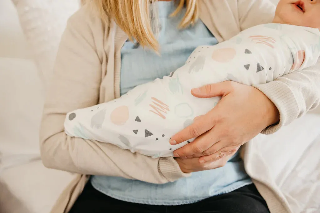 Copper Pearl - Swaddle Blanket - Bayside
