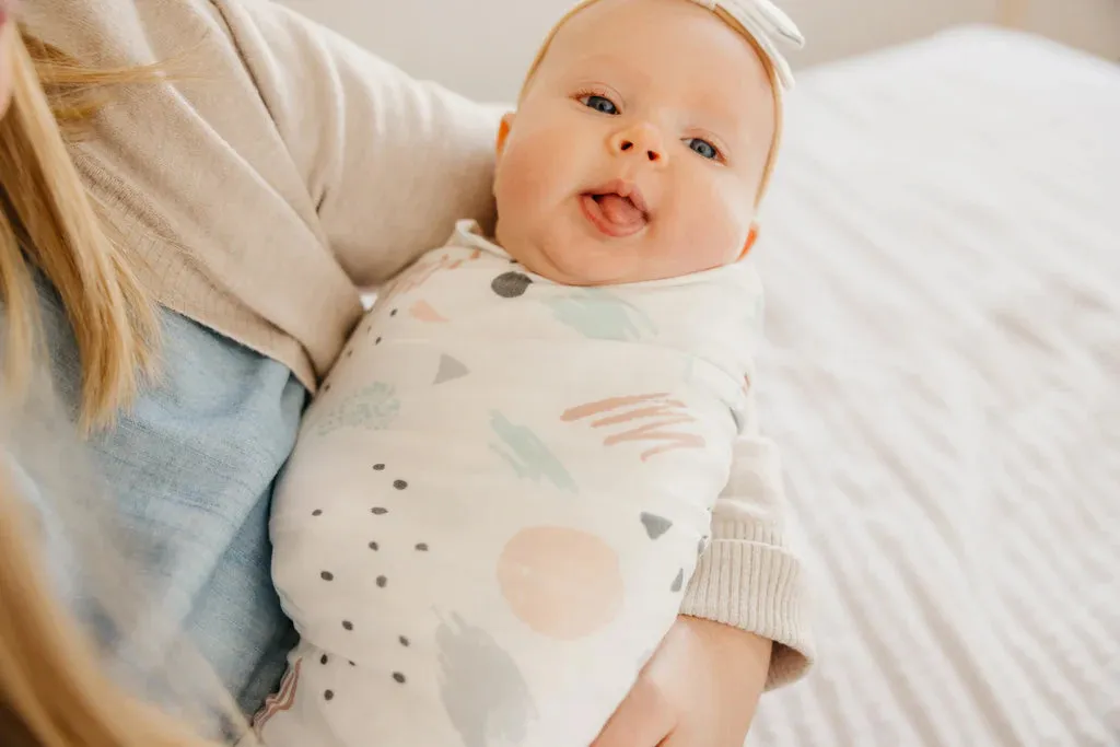 Copper Pearl - Swaddle Blanket - Bayside