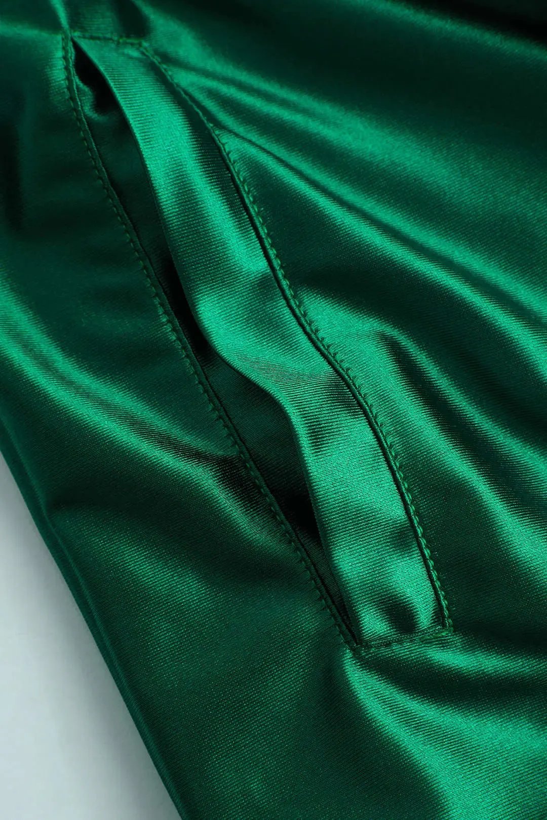 Coral - Smooth Satin Feel Woman's Drawstring Pants