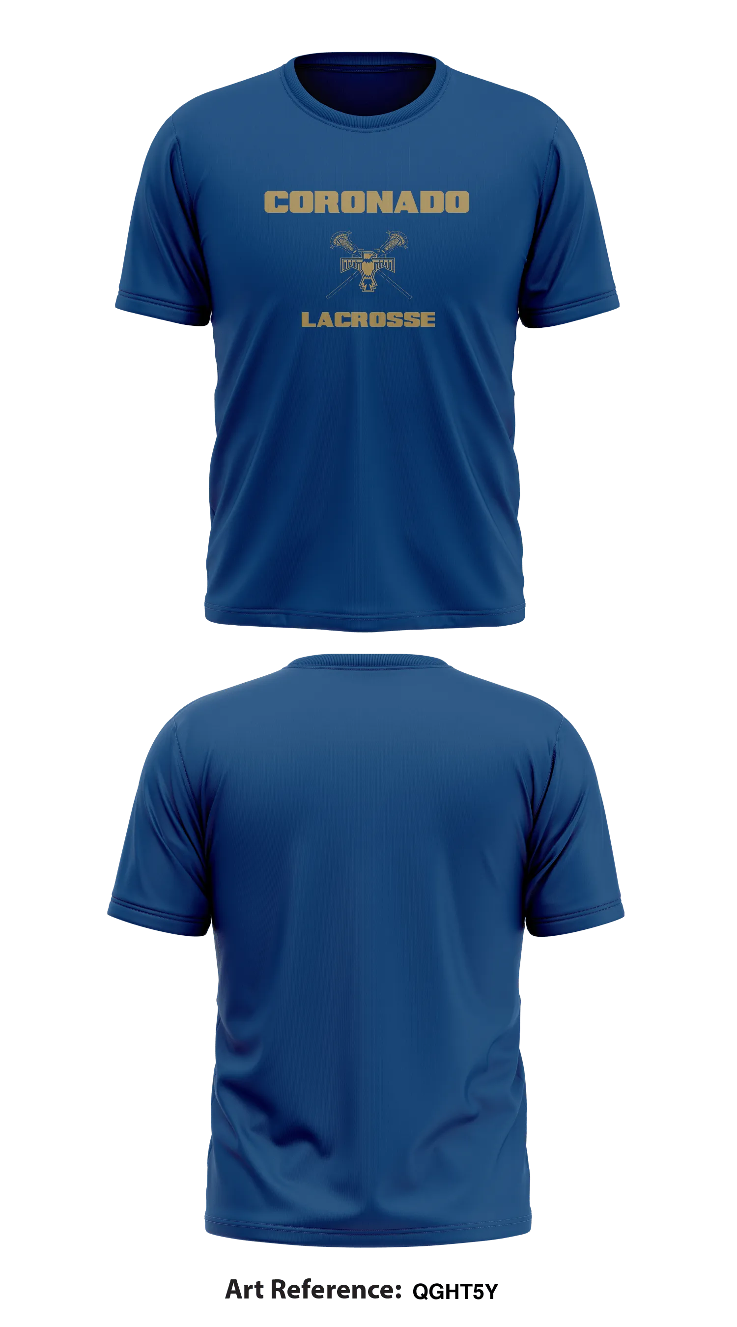 Coronado Thunderbirds Store 1 Core Men's SS Performance Tee - QGHT5Y