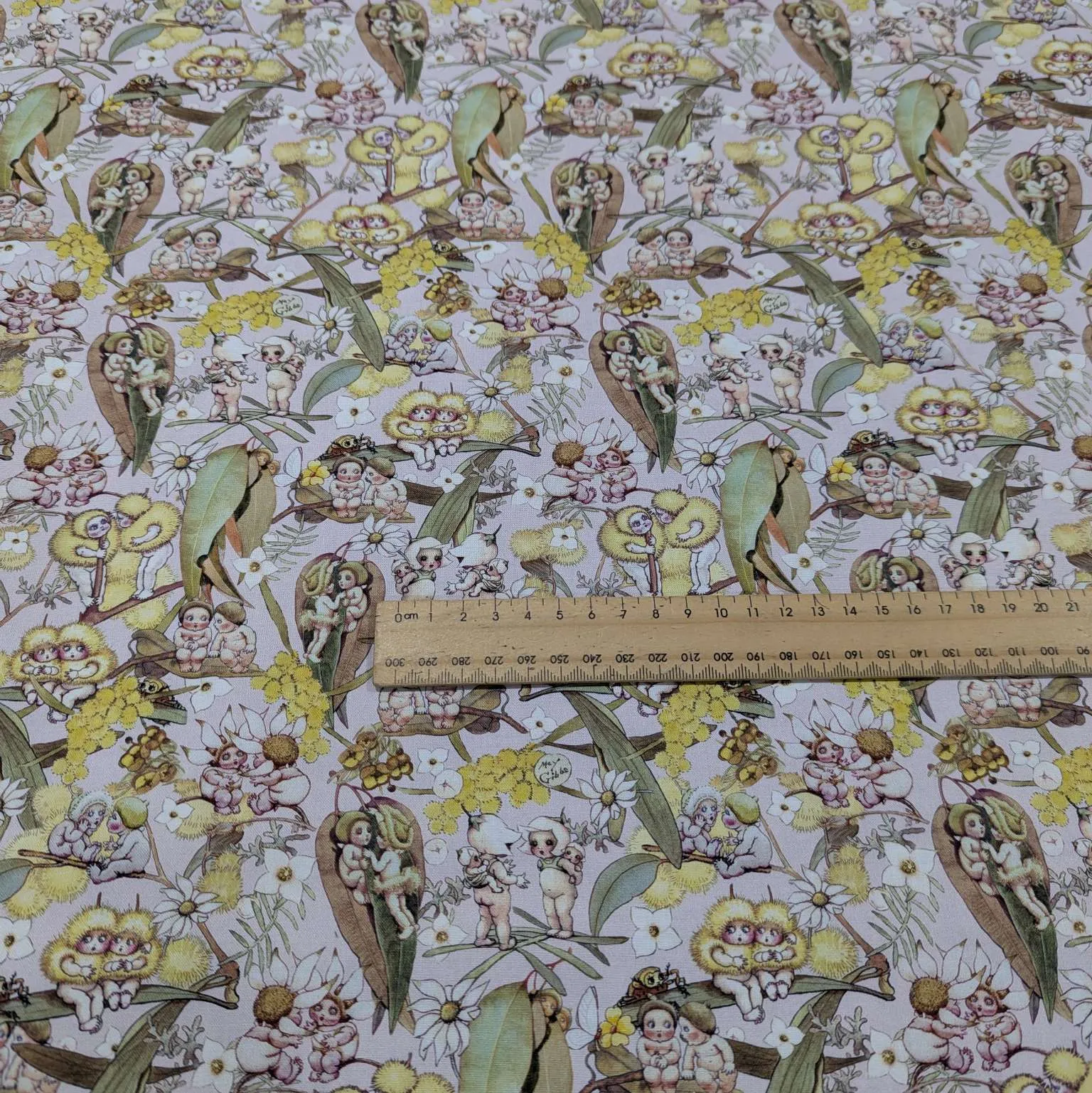 Cotton, May Gibbs - Gossiping Gumnuts in Pink