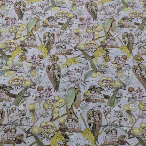 Cotton, May Gibbs - Gossiping Gumnuts in Pink