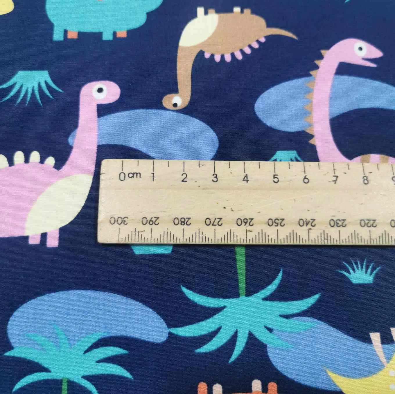 Cotton Poplin, Happy Dinos