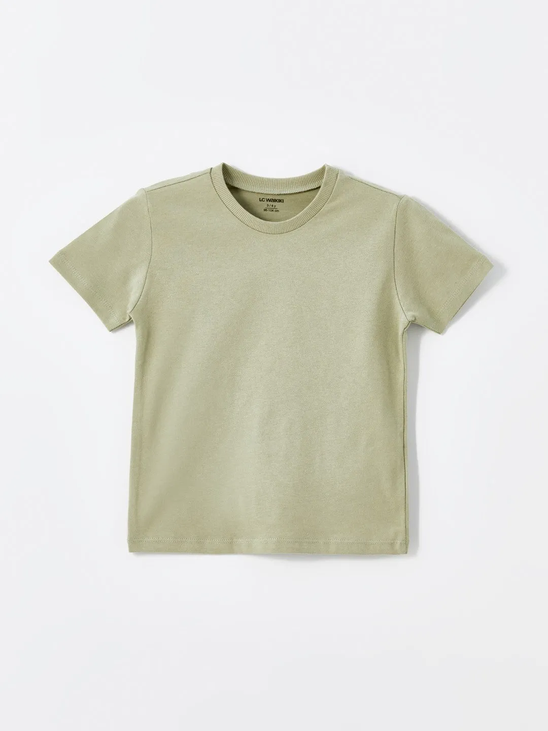 Crew Neck Short Sleeve Printed Baby Boy T-Shirt 2-Pack
