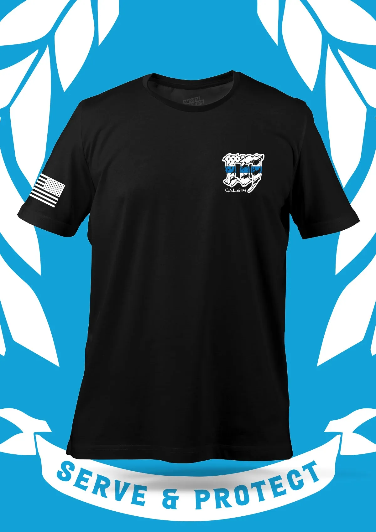 CrossFit Mayhem Law Enforcement T-Shirt