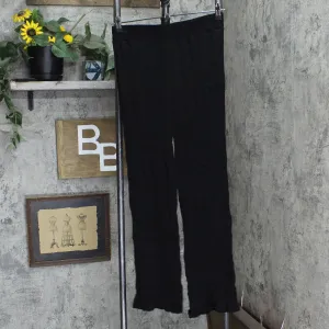Curations Womens Knit Stretch Gauze Pants 166385b3094675 Black M