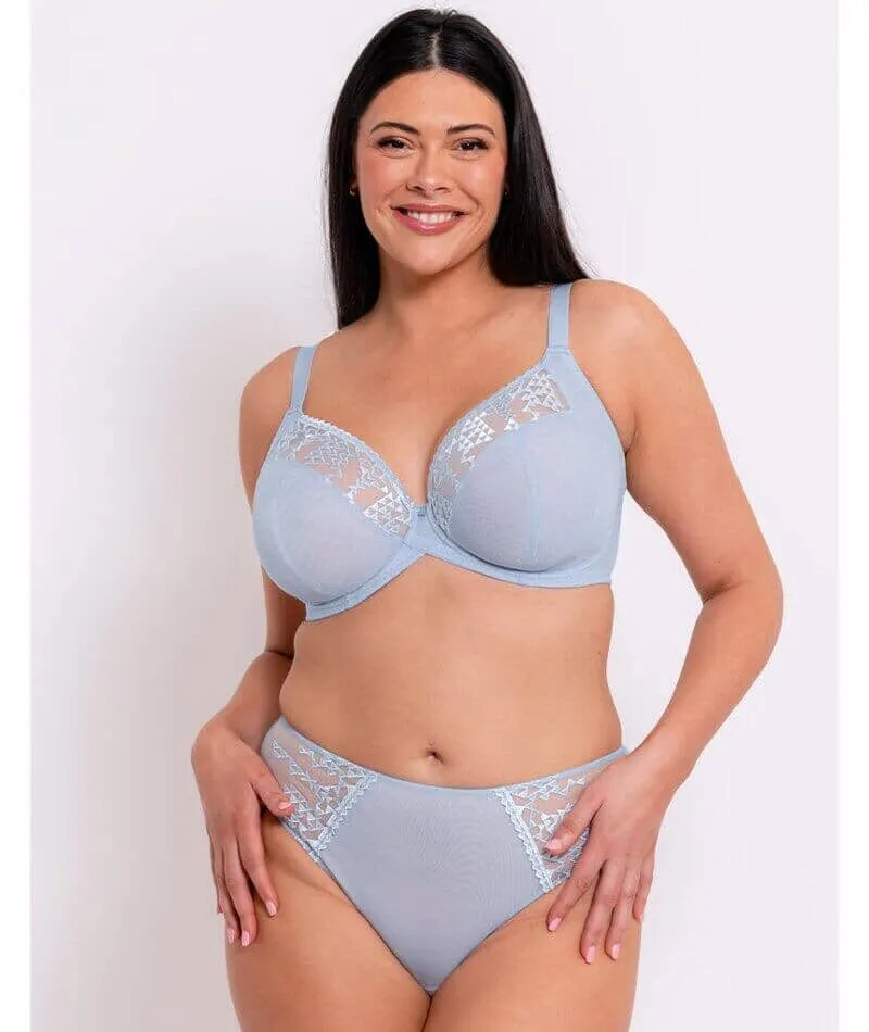 Curvy Kate Centre Stage Full Plunge Bra - Icy Blue