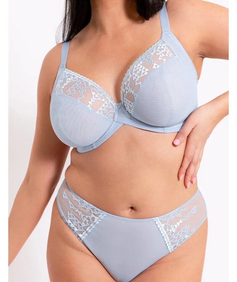 Curvy Kate Centre Stage Full Plunge Bra - Icy Blue