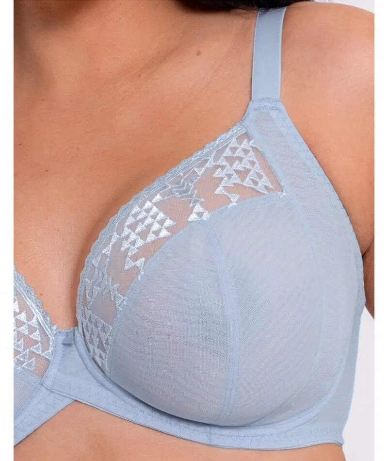 Curvy Kate Centre Stage Full Plunge Bra - Icy Blue