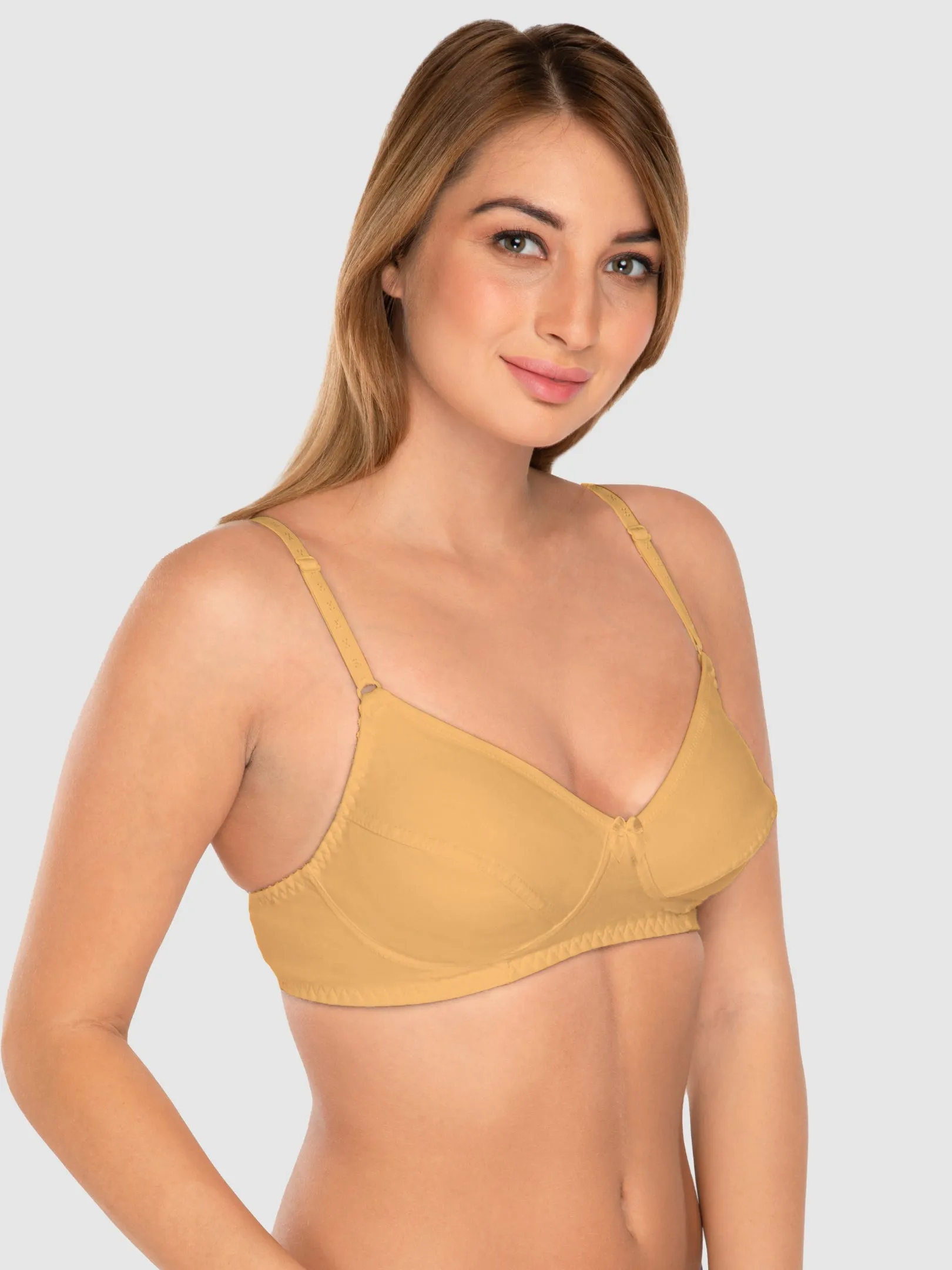 Daisy Dee Skin Non Padded Non Wired Full Coverage Bra NCLBR-Skin