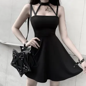 Dark punk dress yc22901