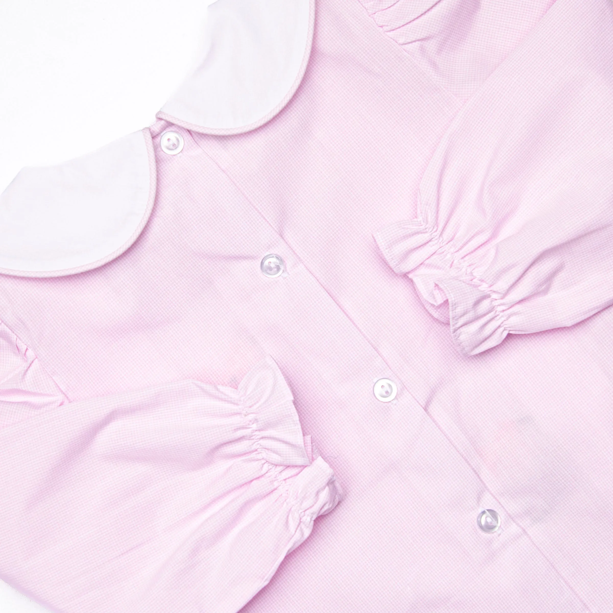 Day at the Park Applique Long Sleeve Dress, Pink