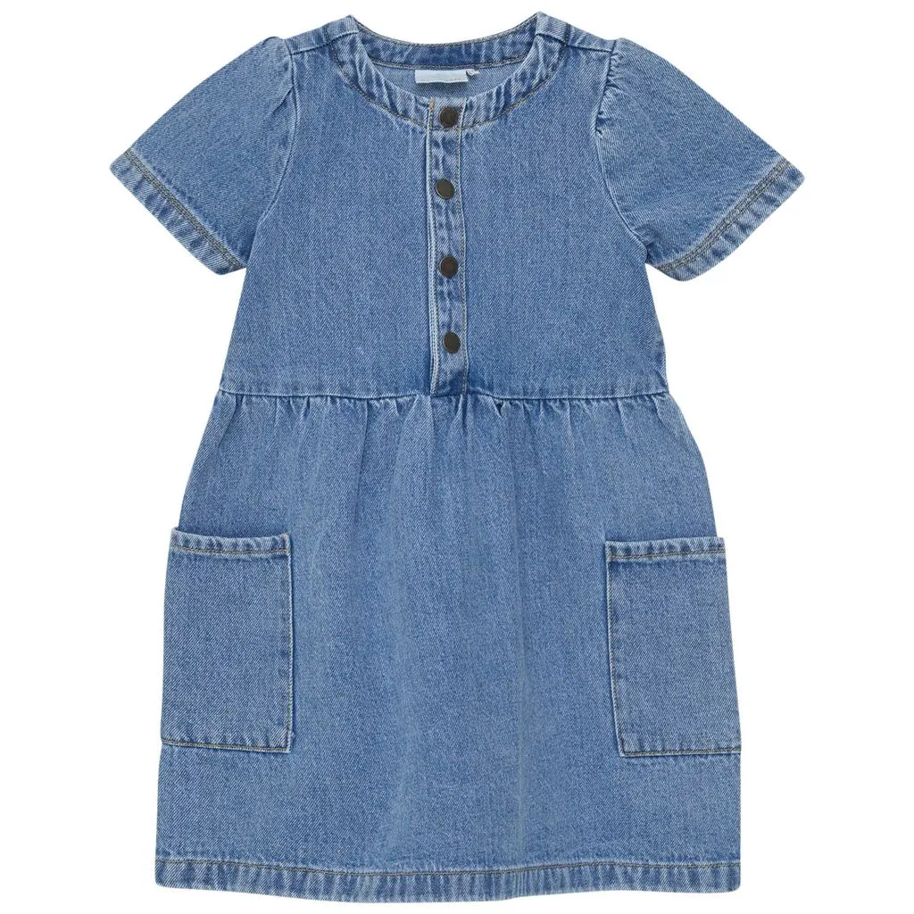 Denim Dress Light Denim Blue