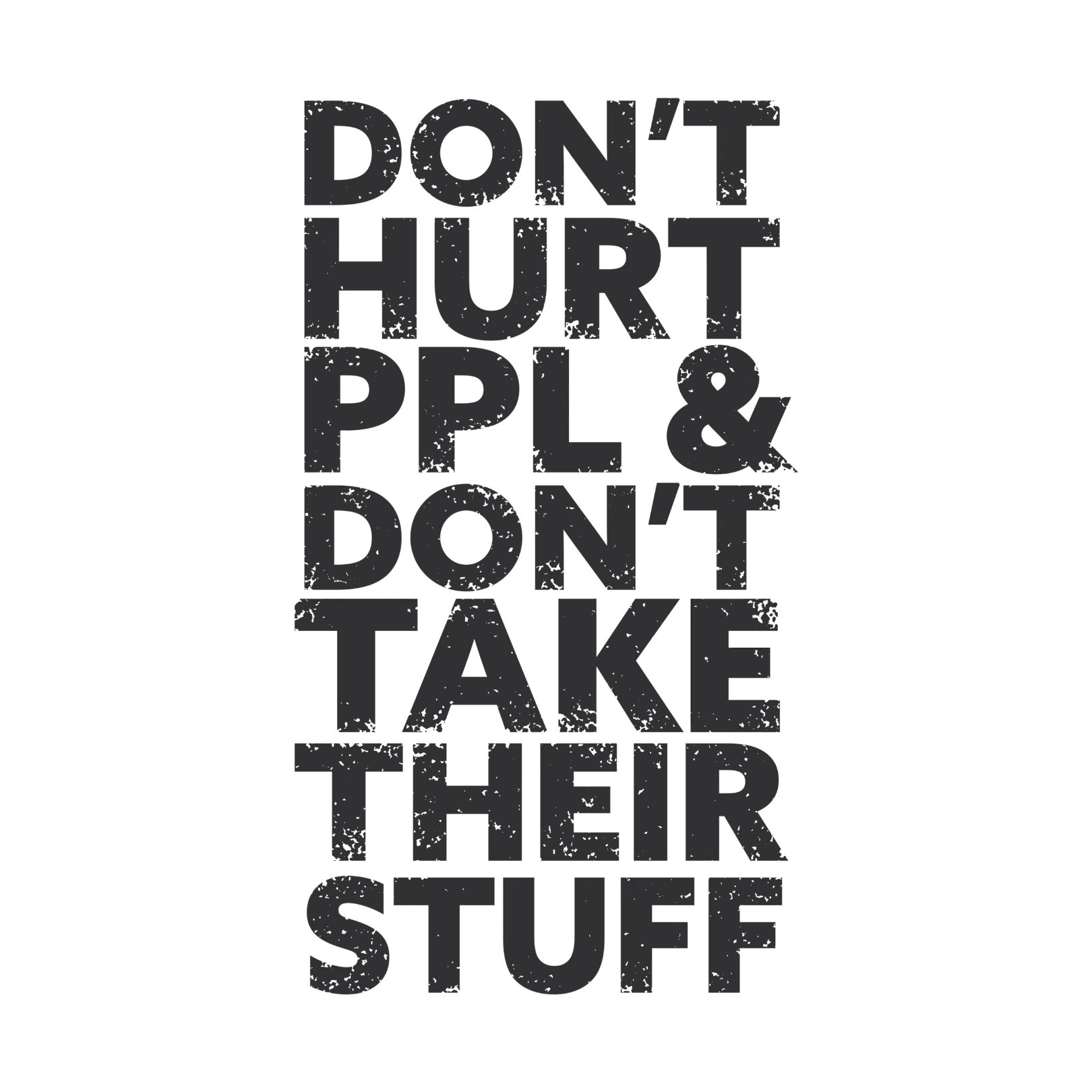 Don't Hurt People | Women's Tee