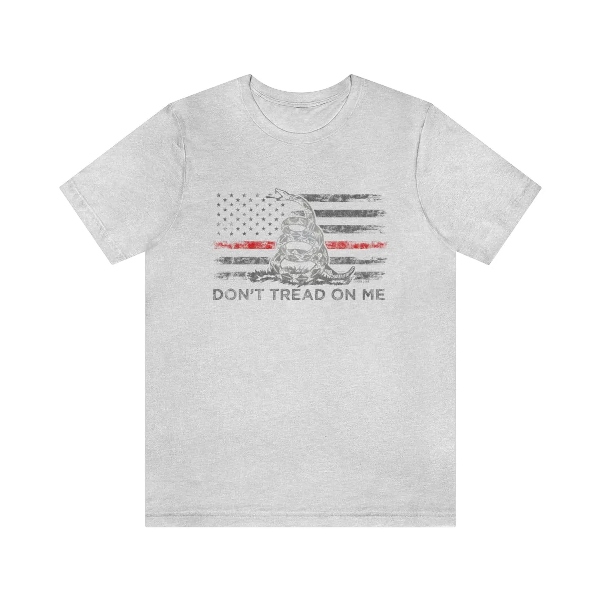 Don't Tread On Me © Unisex Top (Thin Red Line)