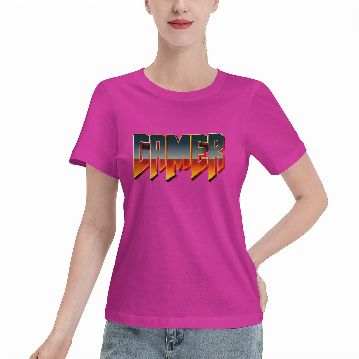 DOOM Style Logo GAMER Women's T-Shirt