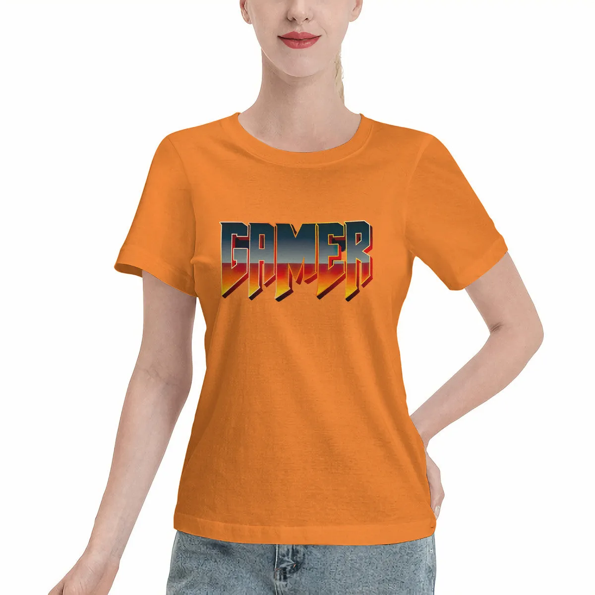 DOOM Style Logo GAMER Women's T-Shirt