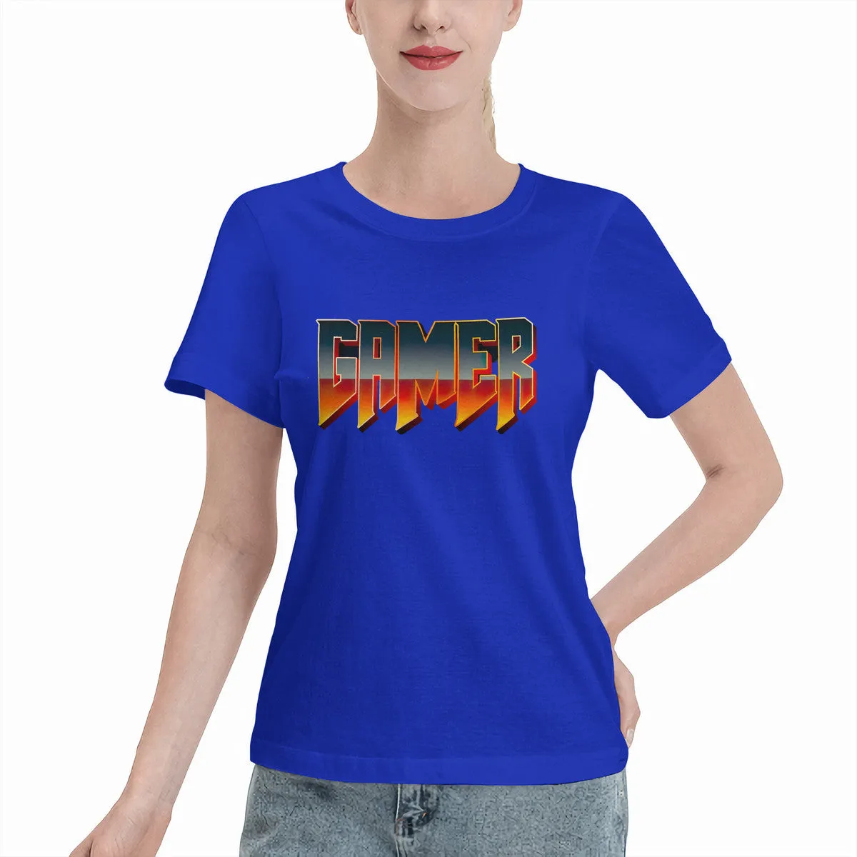 DOOM Style Logo GAMER Women's T-Shirt