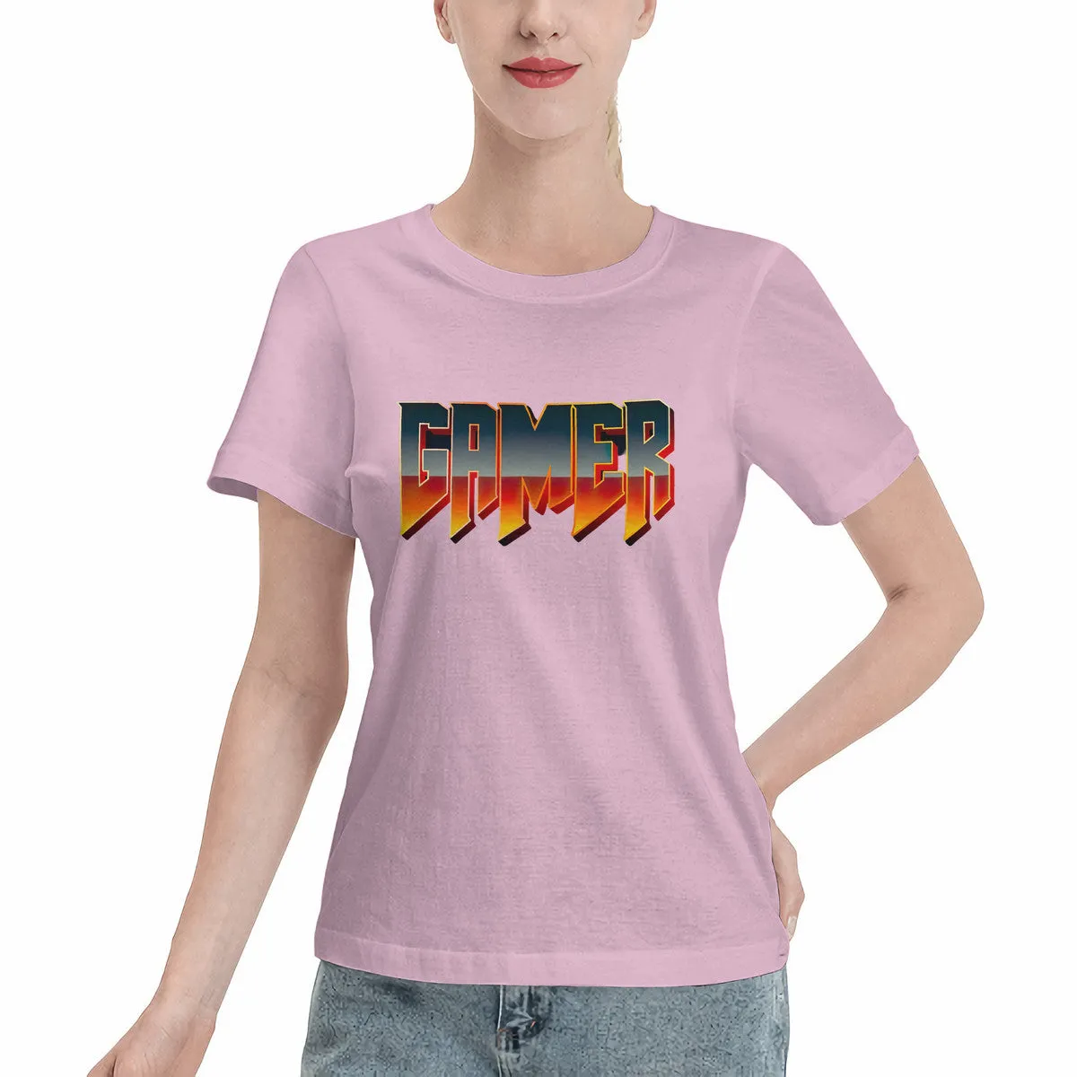 DOOM Style Logo GAMER Women's T-Shirt