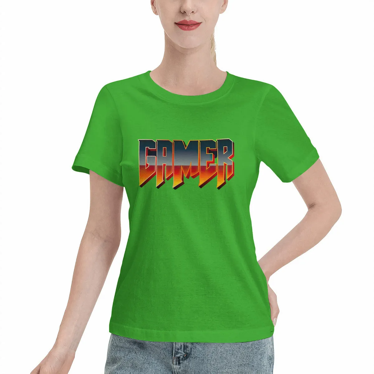 DOOM Style Logo GAMER Women's T-Shirt