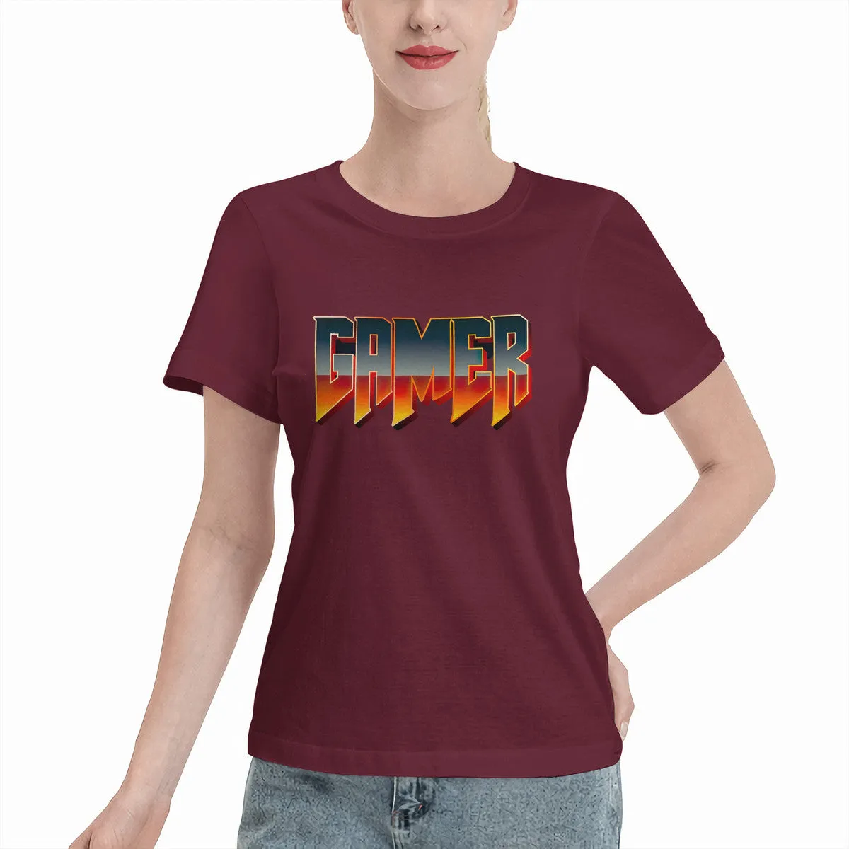 DOOM Style Logo GAMER Women's T-Shirt