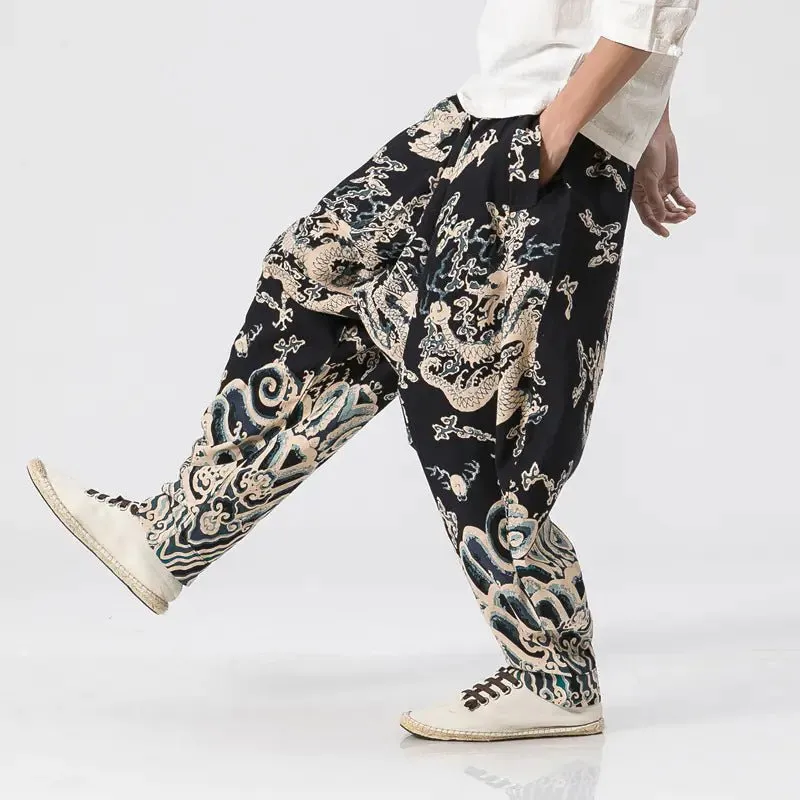 Drakari Print Pants