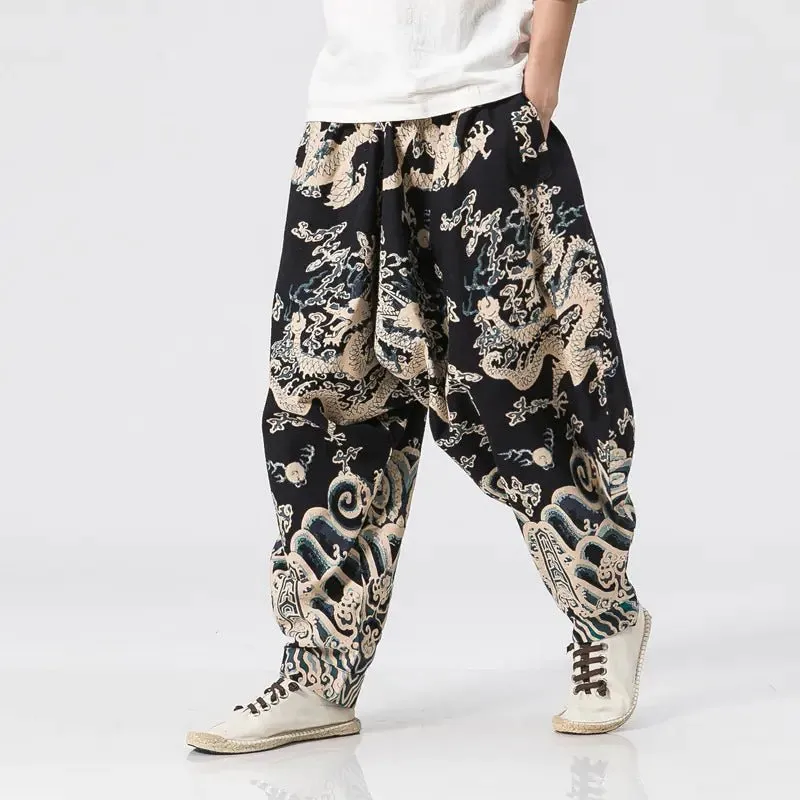 Drakari Print Pants