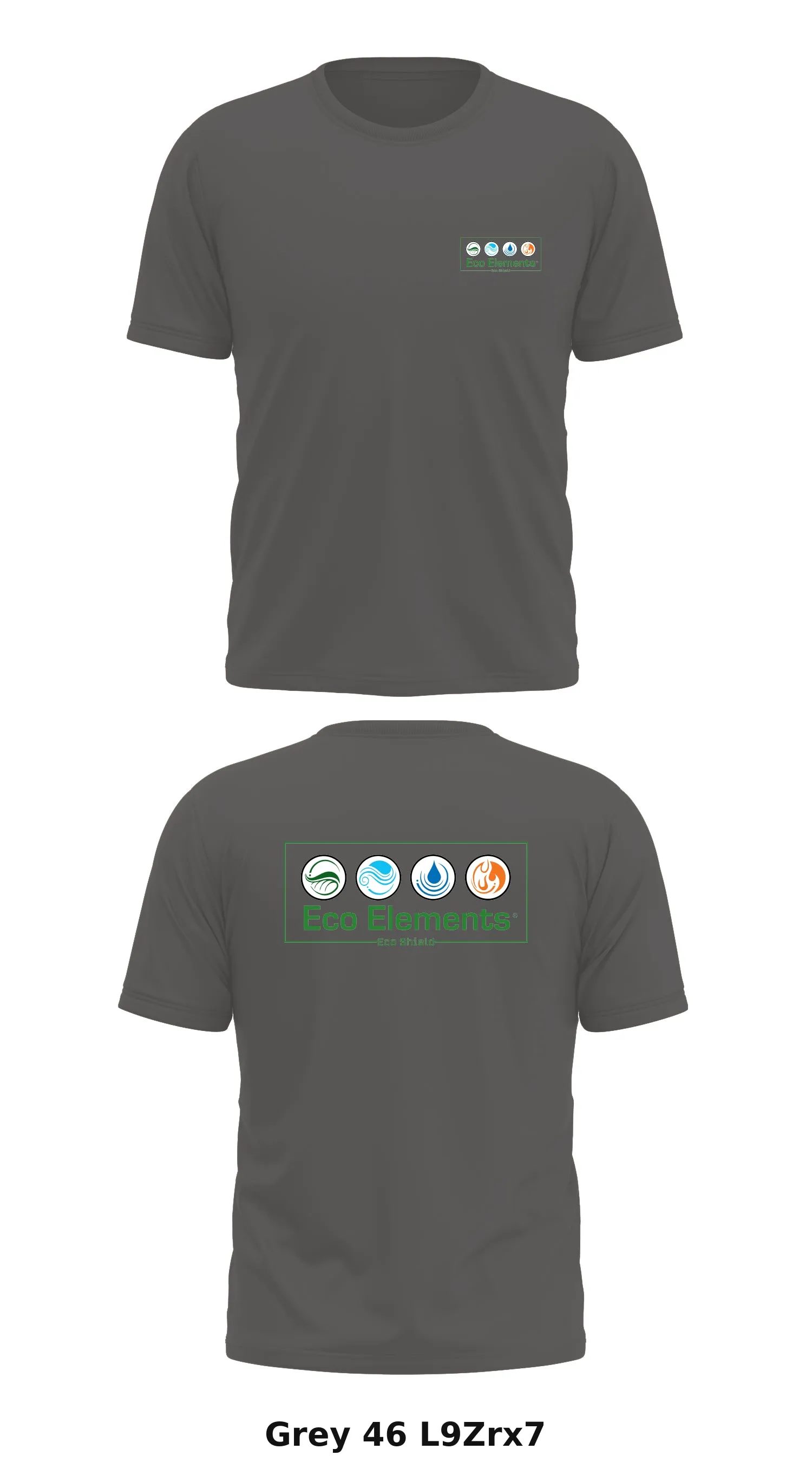 Eco Elements Store 1 Core Men's SS Performance Tee - L9Zrx7