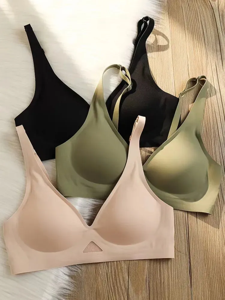 Elevate Your Comfort: Seamless Wireless Push-Up Bras for Women
