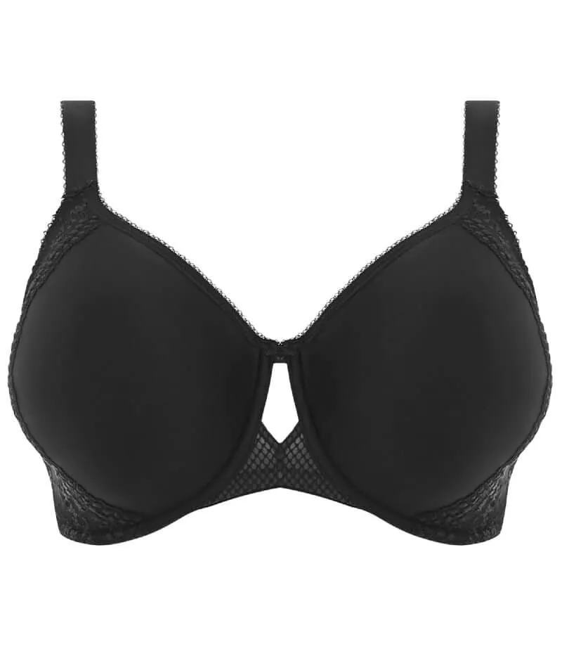 Elomi Charley Underwired Moulded Spacer Bra - Black
