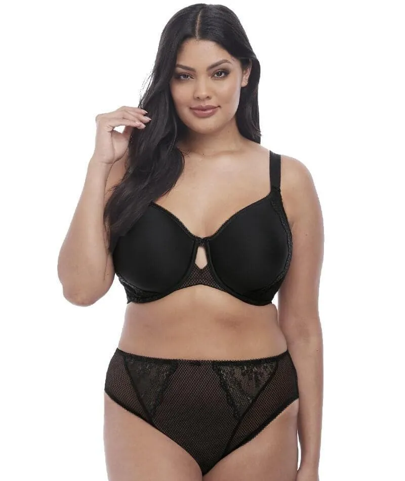 Elomi Charley Underwired Moulded Spacer Bra - Black