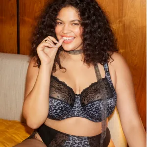 Elomi Morgan Bra | Snow Leopard