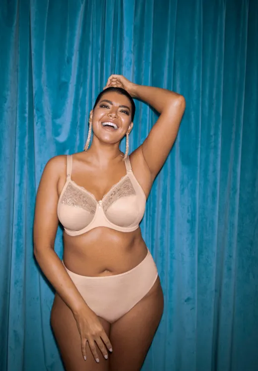 Elomi Morgan Stretch Banded Bra EL4111 - Sahara