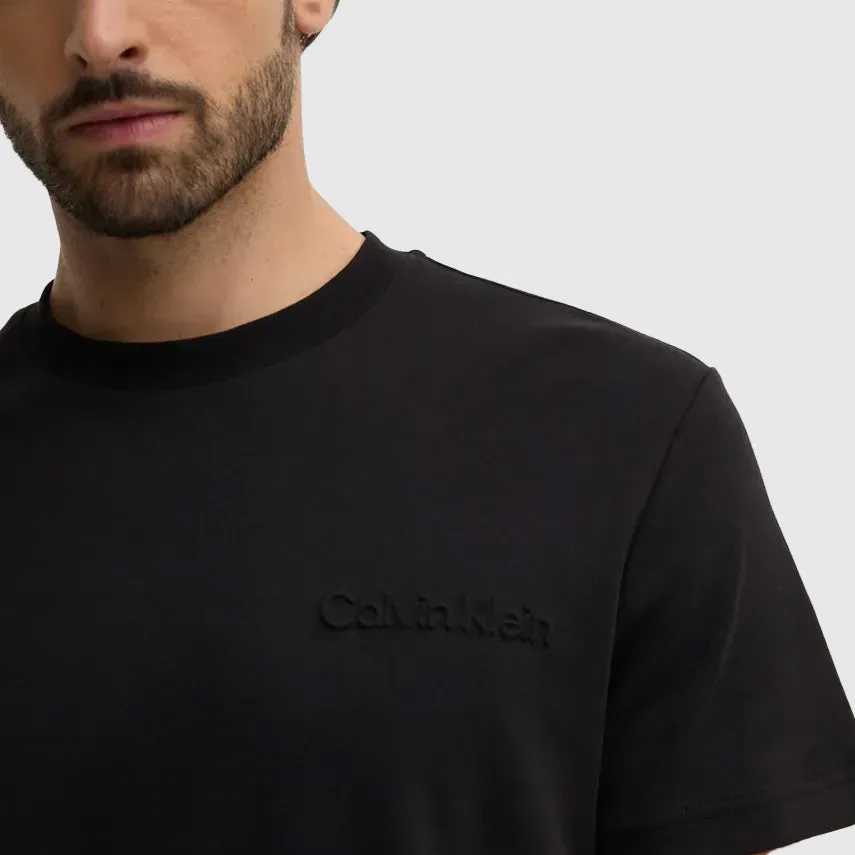 Embossed Logo T-Shirt - Black