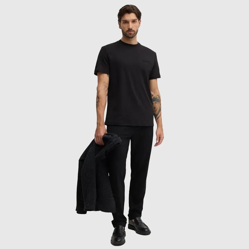 Embossed Logo T-Shirt - Black